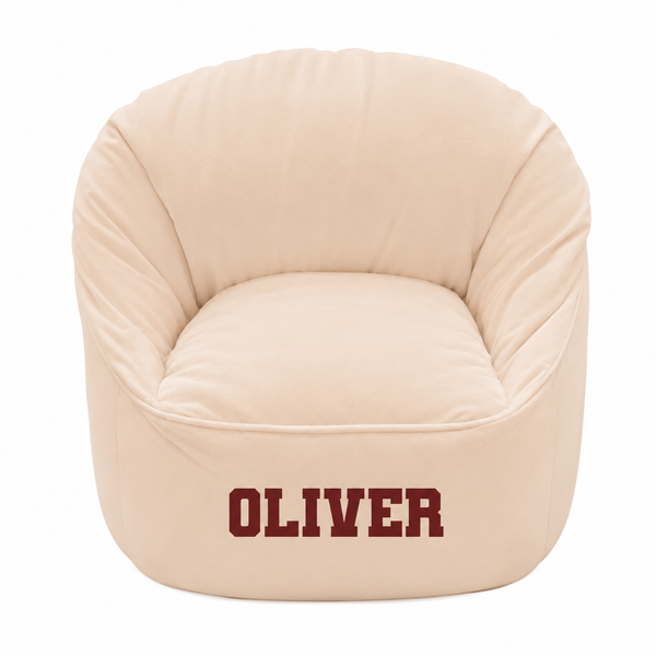 Cream Bean Bag Chair