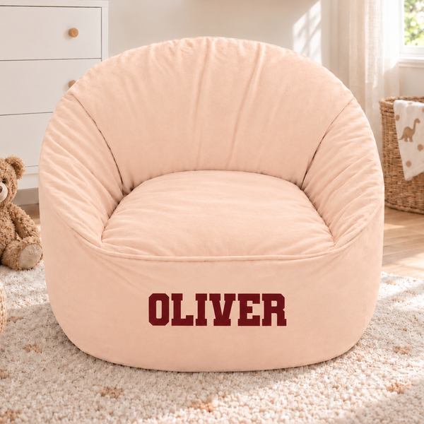 Cream Bean Bag Chair