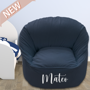 Navy Bean Bag Chair