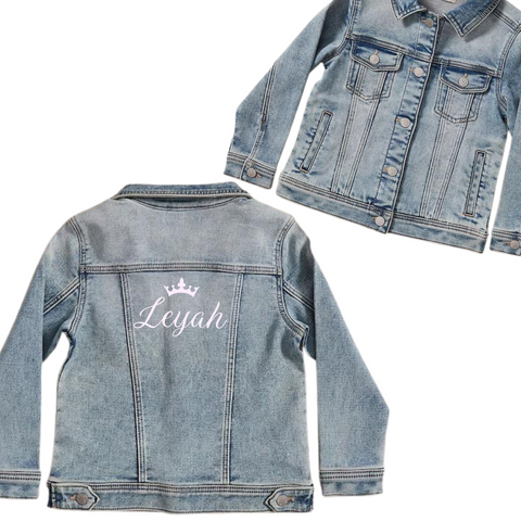 Denim Jacket - Girls SIZE 1