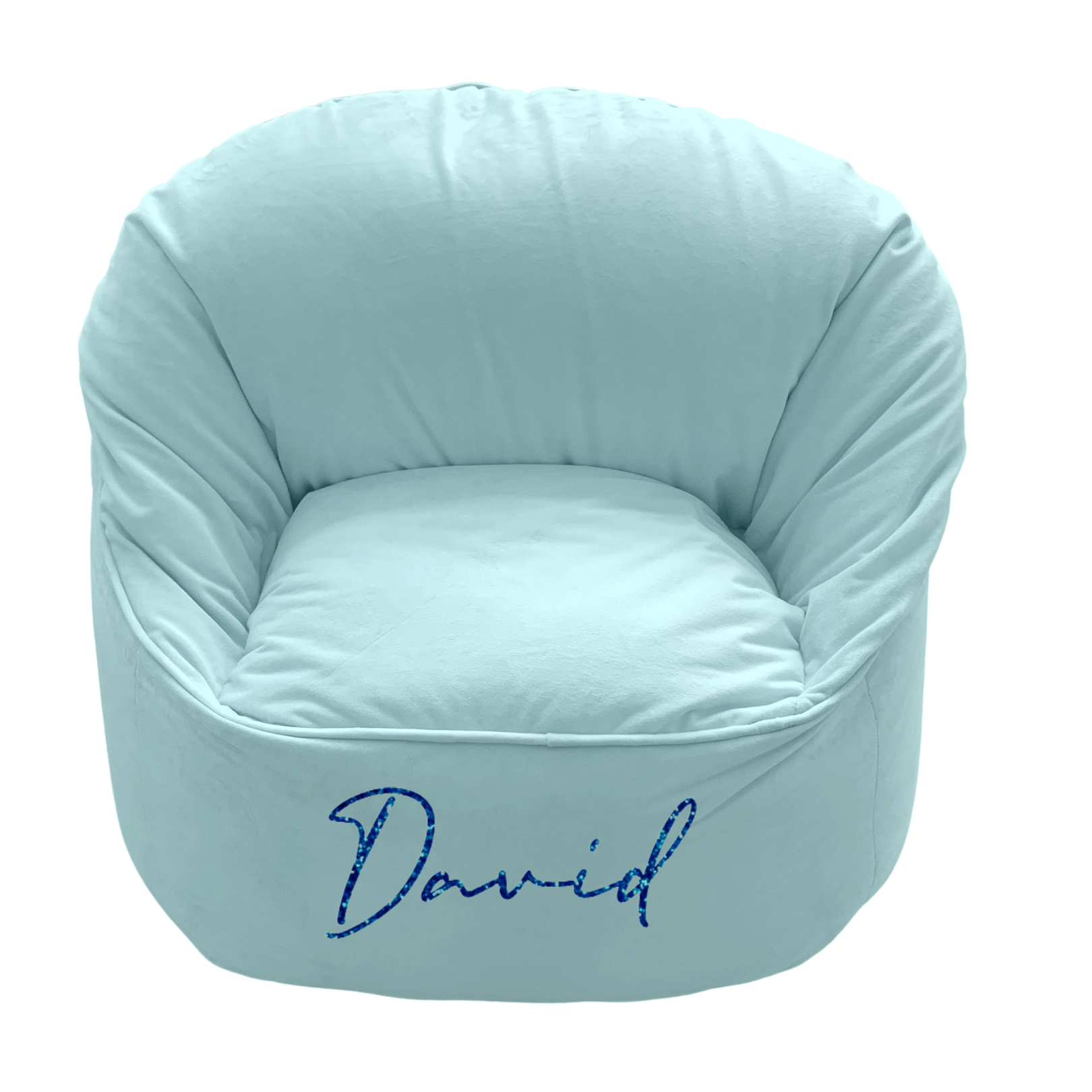 Baby blue bean bag shop