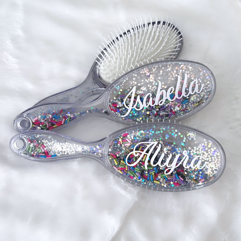 Glitter Hair Brush